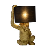 Lucide EXTRAVAGANZA CHIMP - Tafellamp - Ø 30 cm - 1xE14 - Zwart Lucide EXTRAVAGANZA CHIMP - Tafellamp - Ø 30 cm - 1xE14 - Zwart