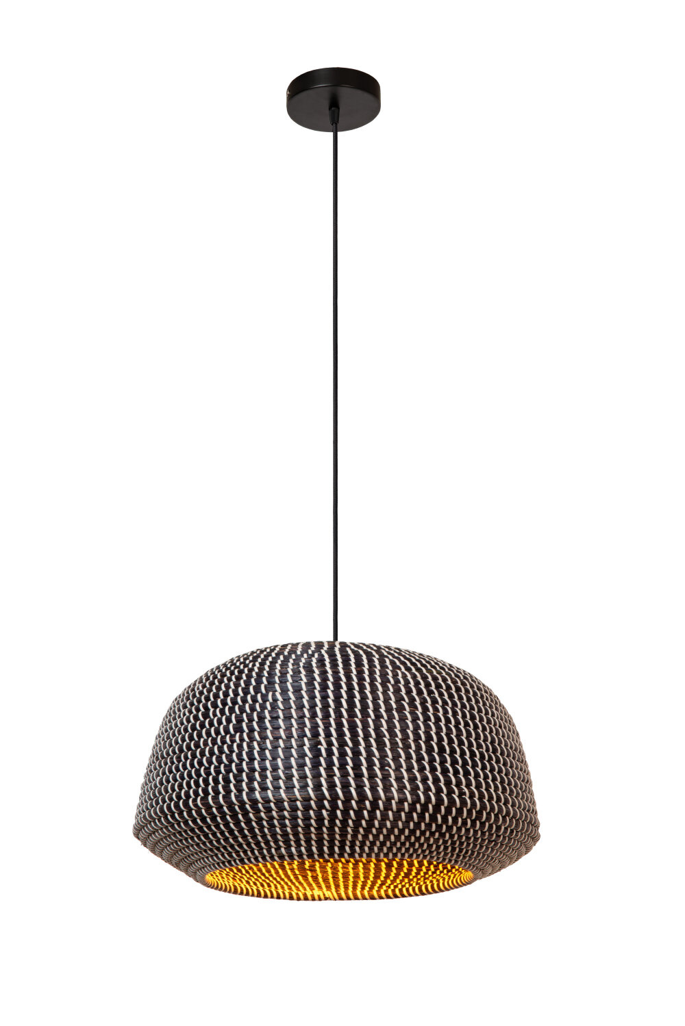 Lucide Premium MADUKA - Hanglamp - 1xE27 - Zwart