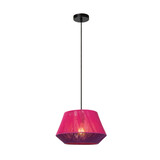 Lucide JESSICA - Hanglamp - Ø 30 cm - 1xE27 - Roze Lucide JESSICA - Hanglamp - Ø 30 cm - 1xE27 - Roze