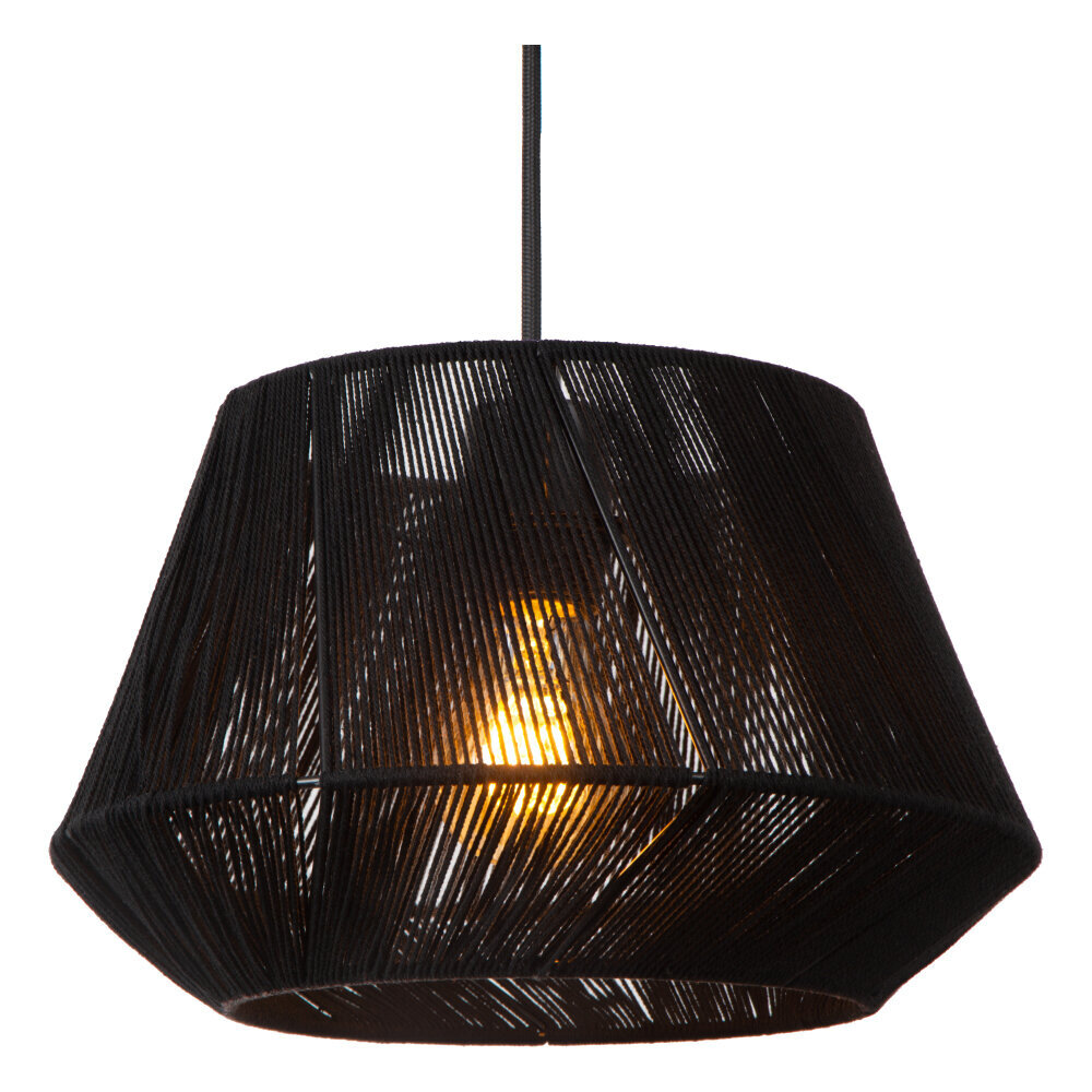 Lucide JESSICA - Hanglamp - Ø 35,5 cm - 3xE27 - Zwart Lucide JESSICA - Hanglamp - Ø 35,5 cm - 3xE27 - Zwart