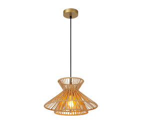 Lucide TASMAN - Hanglamp - 1xE27 - Naturel Lucide TASMAN - Hanglamp - 1xE27 - Naturel