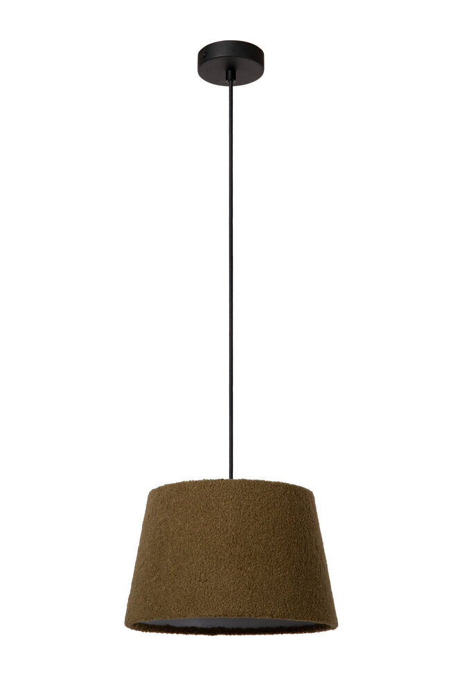 Lucide WOOLLY - Hanglamp - Ø 28 cm - 1xE27 - Groen Lucide WOOLLY - Hanglamp - Ø 28 cm - 1xE27 - Groen