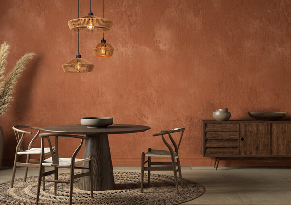 Lucide YUNKAI - Hanglamp - Ø 60 cm - 3xE27 - Naturel