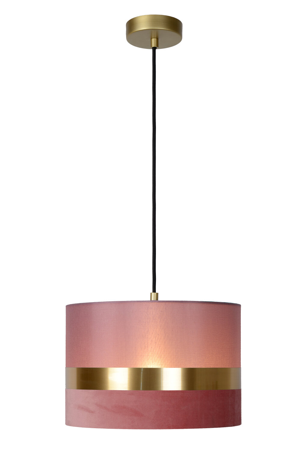 Lucide EXTRAVAGANZA TUSSE - Hanglamp - Ø 30 cm - 1xE27 - Roze