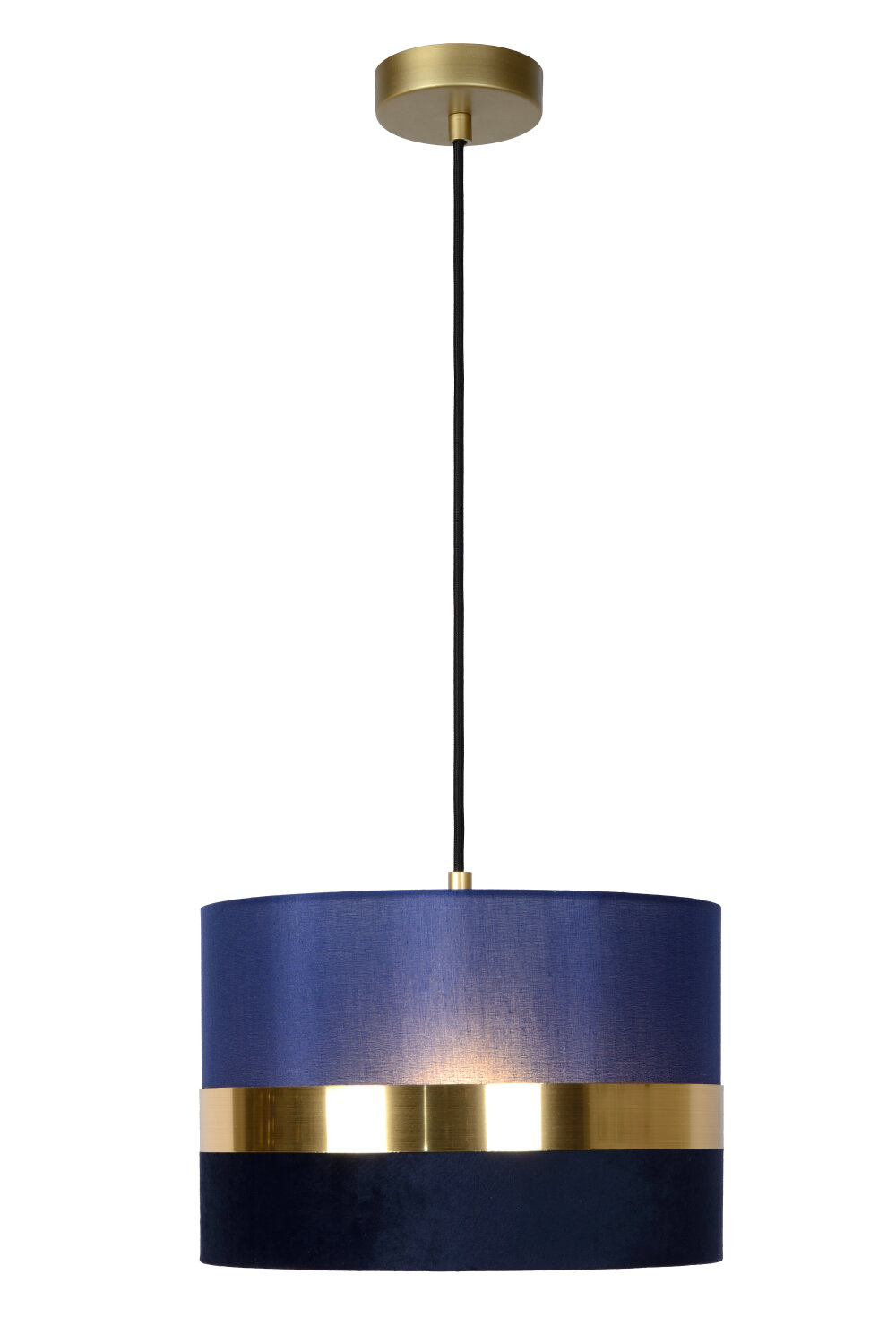 Lucide EXTRAVAGANZA TUSSE - Hanglamp - Ø 30 cm - 1xE27 - Blauw