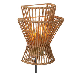 Lucide TASMAN - Wandlamp - 1xE14 - Naturel Lucide TASMAN - Wandlamp - 1xE14 - Naturel