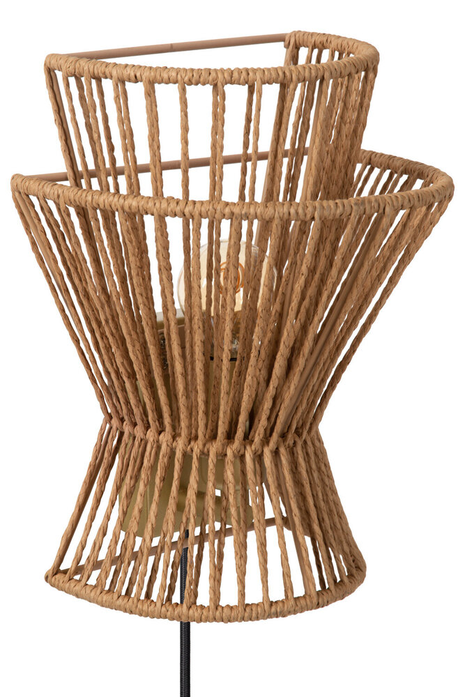 Lucide TASMAN - Wandlamp - 1xE14 - Naturel Lucide TASMAN - Wandlamp - 1xE14 - Naturel