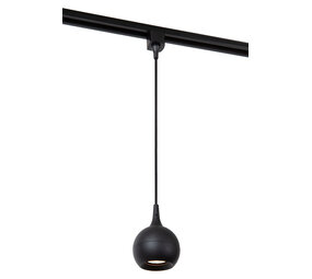 Lucide TRACK FAVORI Hanglamp - 1-fase Railsysteem / Railverlichting - 1xGU10 - Zwart (Uitbreiding)