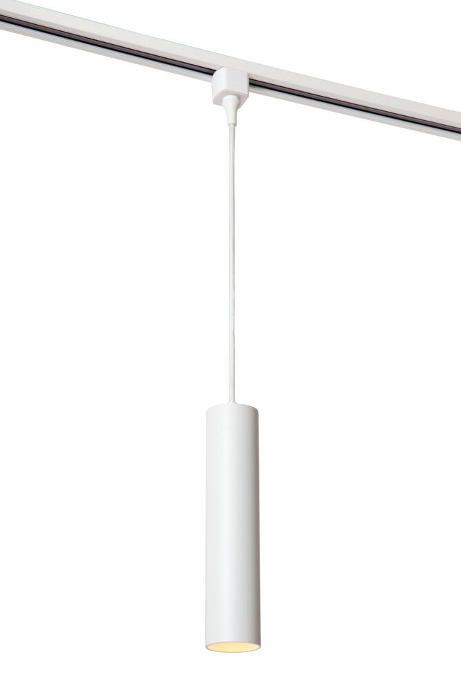 Lucide TRACK FLORIS Hanglamp - 1-fase Railsysteem / Railverlichting - 1xGU10 - Wit (Uitbreiding) Lucide TRACK FLORIS Hanglamp - 1-fase Railsysteem / Railverlichting - 1xGU10 - Wit (Uitbreiding)