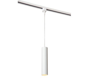 Lucide TRACK FLORIS Hanglamp - 1-fase Railsysteem / Railverlichting - 1xGU10 - Wit (Uitbreiding) Lucide TRACK FLORIS Hanglamp - 1-fase Railsysteem / Railverlichting - 1xGU10 - Wit (Uitbreiding)