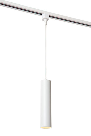 Lucide TRACK FLORIS Hanglamp - 1-fase Railsysteem / Railverlichting - 1xGU10 - Wit (Uitbreiding) Lucide TRACK FLORIS Hanglamp - 1-fase Railsysteem / Railverlichting - 1xGU10 - Wit (Uitbreiding)