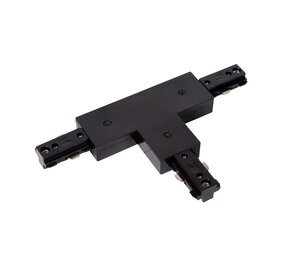 Lucide TRACK T-koppelstuk  B - 1-fase Railsysteem / Railverlichting - Zwart (Uitbreiding)