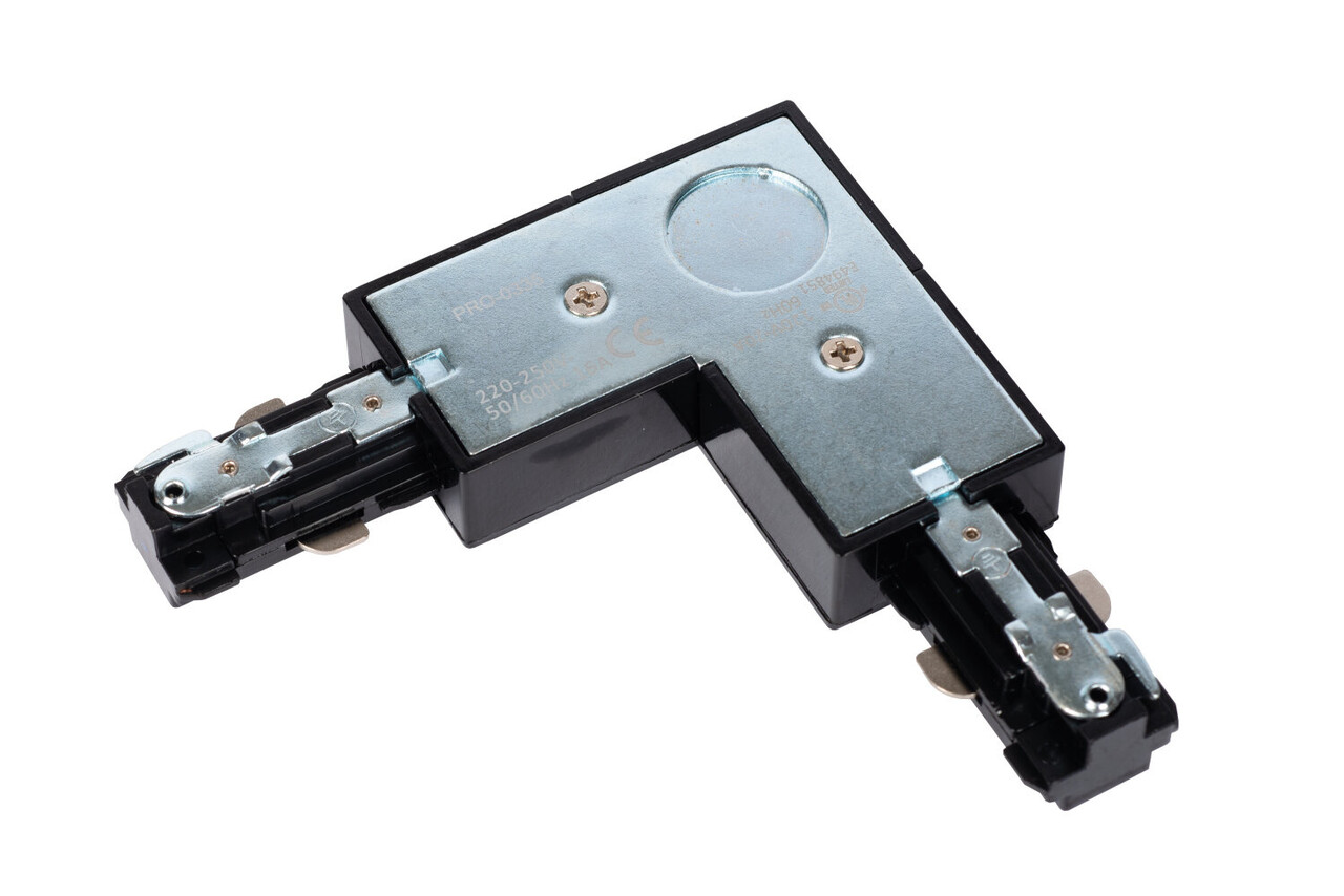 Lucide TRACK L-koppelstuk - 1-fase Railsysteem / Railverlichting - Rechts - Zwart (Uitbreiding) Lucide TRACK L-koppelstuk - 1-fase Railsysteem / Railverlichting - Rechts - Zwart (Uitbreiding)