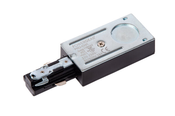 Lucide TRACK Startvoeding - 1-fase Railsysteem / Railverlichting - Enkel - Zwart (Uitbreiding) Lucide TRACK Startvoeding - 1-fase Railsysteem / Railverlichting - Enkel - Zwart (Uitbreiding)