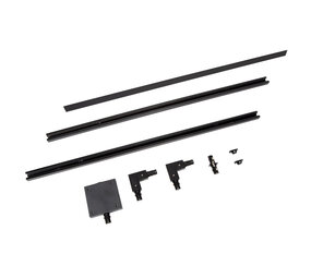 Lucide TRACK Starterset - 1-fase Railsysteem / Railverlichting - 2 meter - Zwart Lucide TRACK Starterset - 1-fase Railsysteem / Railverlichting - 2 meter - Zwart