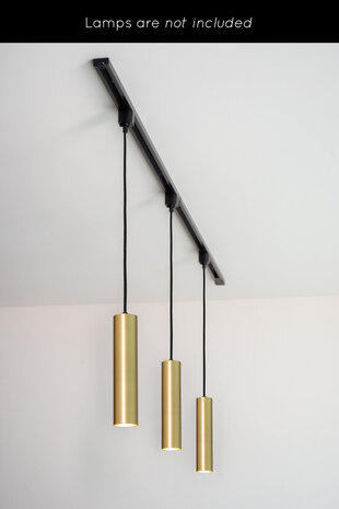 Lucide TRACK Starterset - 1-fase Railsysteem / Railverlichting - 2 meter - Zwart Lucide TRACK Starterset - 1-fase Railsysteem / Railverlichting - 2 meter - Zwart