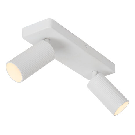 Lucide CLUBS - Plafondspot - 2xGU10 (MR16) - Wit