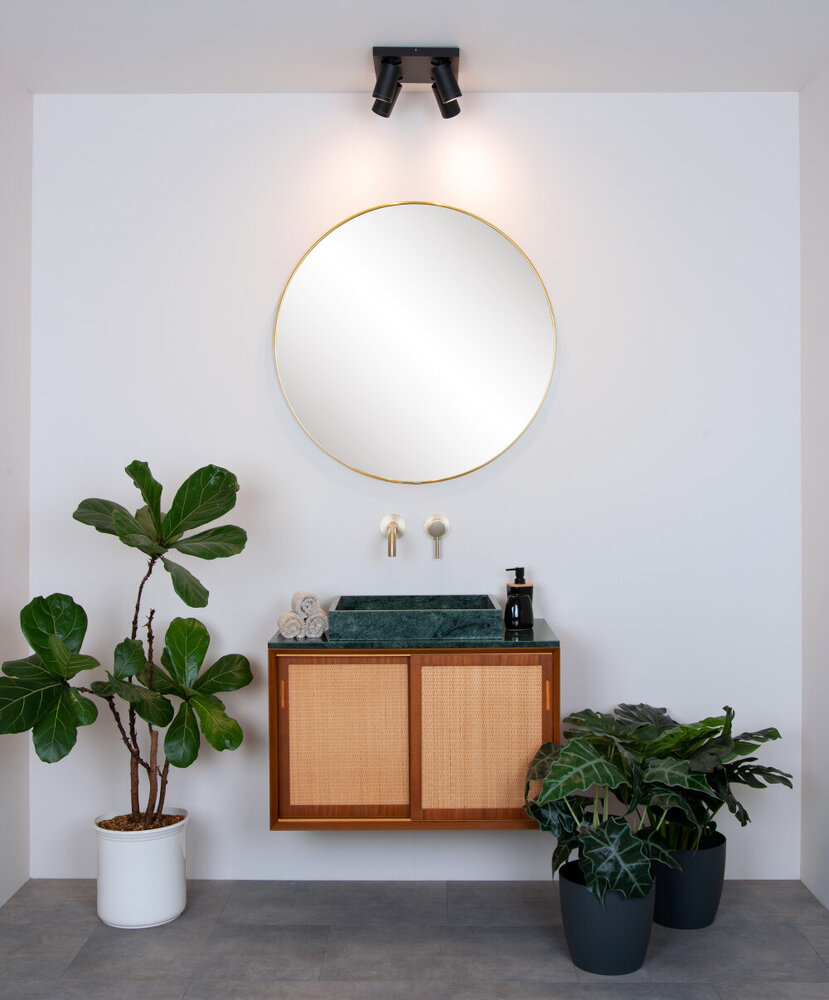 Lucide TAYLOR - Plafondspot Badkamer - LED Dim to warm - GU10 - 4x5W 2200K/3000K - IP44 - Zwart Lucide TAYLOR - Plafondspot Badkamer - LED Dim to warm - GU10 - 4x5W 2200K/3000K - IP44 - Zwart