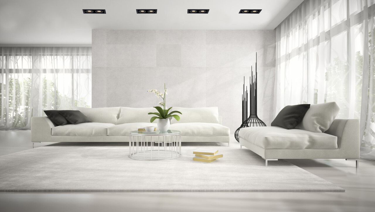 Lucide CHIMNEY - Inbouwspot - 2xGU10 - Zwart Lucide CHIMNEY - Inbouwspot - 2xGU10 - Zwart