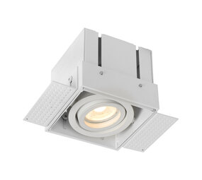 Lucide TRIMLESS - Inbouwspot - 1xGU10 - Wit Lucide TRIMLESS - Inbouwspot - 1xGU10 - Wit