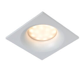 Lucide ZIVA - Inbouwspot Badkamer - 1xGU10 - IP44 - Wit Lucide ZIVA - Inbouwspot Badkamer - 1xGU10 - IP44 - Wit