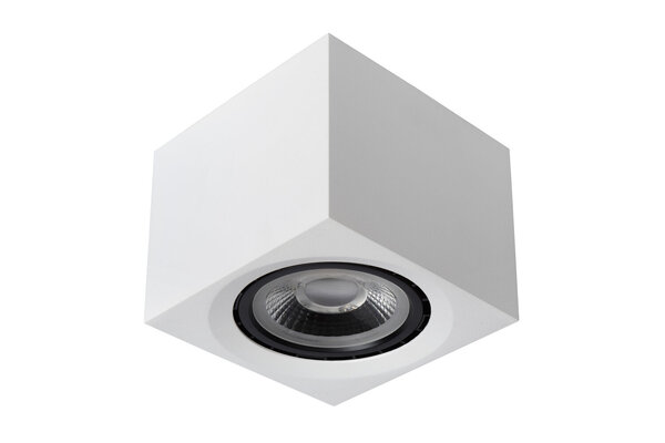 Lucide FEDLER - Plafondspot - LED Dim to warm - GU10 (ES111) - 1x12W 2200K/3000K - Wit