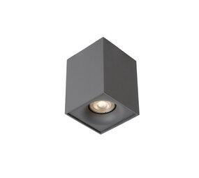 Lucide BENTOO-LED - Plafondspot - LED Dimb. - GU10 - 1x5W 3000K - Grijs