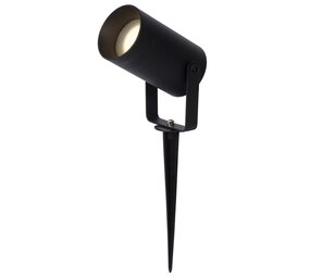 Lucide TAYLOR - Tuinspot - Ø 10 cm - 1xGU10 (MR16) - IP65 - Zwart