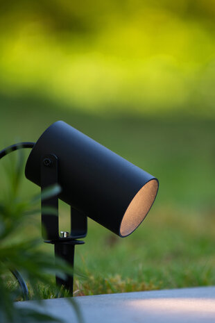 Lucide TAYLOR - Tuinspot - Ø 10 cm - 1xGU10 - IP65 - Zwart Lucide TAYLOR - Tuinspot - Ø 10 cm - 1xGU10 - IP65 - Zwart