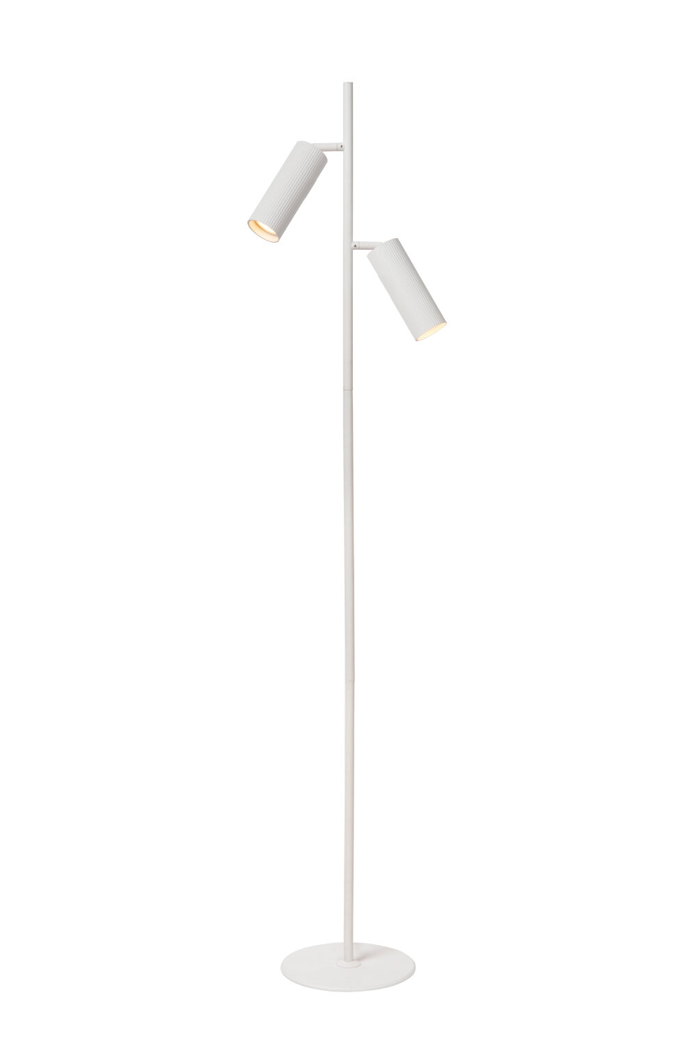 Lucide CLUBS - Vloerlamp - 2xGU10 - Wit