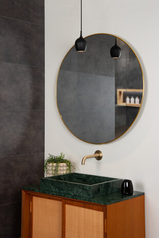 Lucide PRESTON - Hanglamp Badkamer - Ø 10 cm - 1xGU10 - IP44 - Zwart Lucide PRESTON - Hanglamp Badkamer - Ø 10 cm - 1xGU10 - IP44 - Zwart