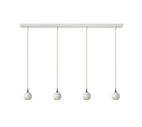 Lucide FAVORI - Hanglamp - 4xGU10 - Wit Lucide FAVORI - Hanglamp - 4xGU10 - Wit