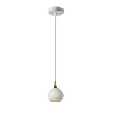 Lucide FAVORI - Hanglamp - Ø 9 cm - 1xGU10 - Wit