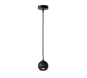 Lucide FAVORI - Hanglamp - Ø 9 cm - 1xGU10 - Zwart Lucide FAVORI - Hanglamp - Ø 9 cm - 1xGU10 - Zwart