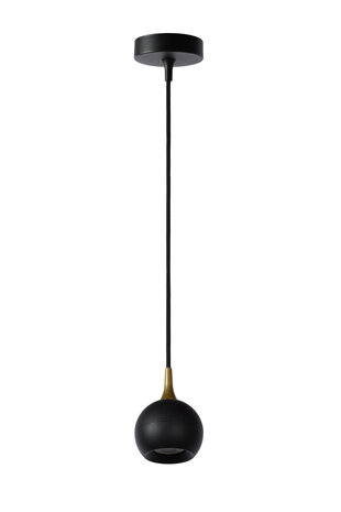 Lucide FAVORI - Hanglamp - Ø 9 cm - 1xGU10 - Zwart Lucide FAVORI - Hanglamp - Ø 9 cm - 1xGU10 - Zwart