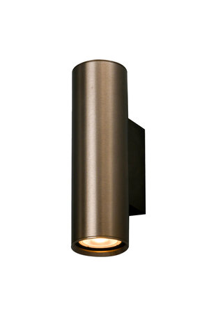 Lucide DUPLA - Wandspot / Wandlamp - 2xGU10 (MR11) - Koffie Lucide DUPLA - Wandspot / Wandlamp - 2xGU10 (MR11) - Koffie