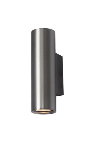 Lucide DUPLA - Wandspot / Wandlamp - 2xGU10 (MR11) - Grijs ijzer Lucide DUPLA - Wandspot / Wandlamp - 2xGU10 (MR11) - Grijs ijzer