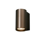 Lucide DUPLA - Wandspot / Wandlamp - 1xGU10 (MR11) - Koffie