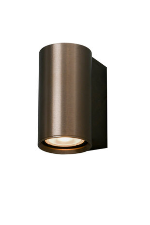 Lucide DUPLA - Wandspot / Wandlamp - 1xGU10 (MR11) - Koffie Lucide DUPLA - Wandspot / Wandlamp - 1xGU10 (MR11) - Koffie