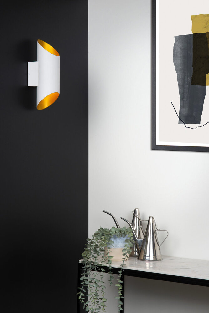 Lucide QUIRIJN - Wandlamp - Ø 10 cm - 1xG9 - Wit Lucide QUIRIJN - Wandlamp - Ø 10 cm - 1xG9 - Wit