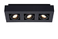 XIRAX - Plafondspot - LED Dim to warm - GU10 - 3x5W 2200K/3000K - Zwart XIRAX - Plafondspot - LED Dim to warm - GU10 - 3x5W 2200K/3000K - Zwart