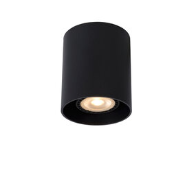 Lucide BODI - Plafondspot - Ø 8 cm - 1xGU10 - Zwart Lucide BODI - Plafondspot - Ø 8 cm - 1xGU10 - Zwart