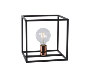 Lucide ARTHUR - Tafellamp - 1xE27 - Zwart