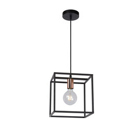 Lucide ARTHUR - Hanglamp - 1xE27 - Zwart Lucide ARTHUR - Hanglamp - 1xE27 - Zwart