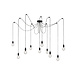 Lucide FIX - Hanglamp - 10xE27 - Geschikt voor vide en hoge plafonds - Zwart Lucide FIX - Hanglamp - 10xE27 - Geschikt voor vide en hoge plafonds - Zwart