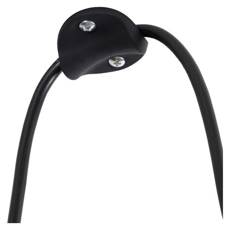 Lucide FIX - Hanglamp - 5xE27 - Geschikt voor vide en hoge plafonds - Zwart