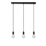 Lucide FIX - Hanglamp - 3xE27 - Zwart