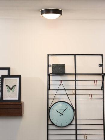 Lucide LEX - Plafonnière - Ø 25 cm - 1xE27 - Zwart Lucide LEX - Plafonnière - Ø 25 cm - 1xE27 - Zwart