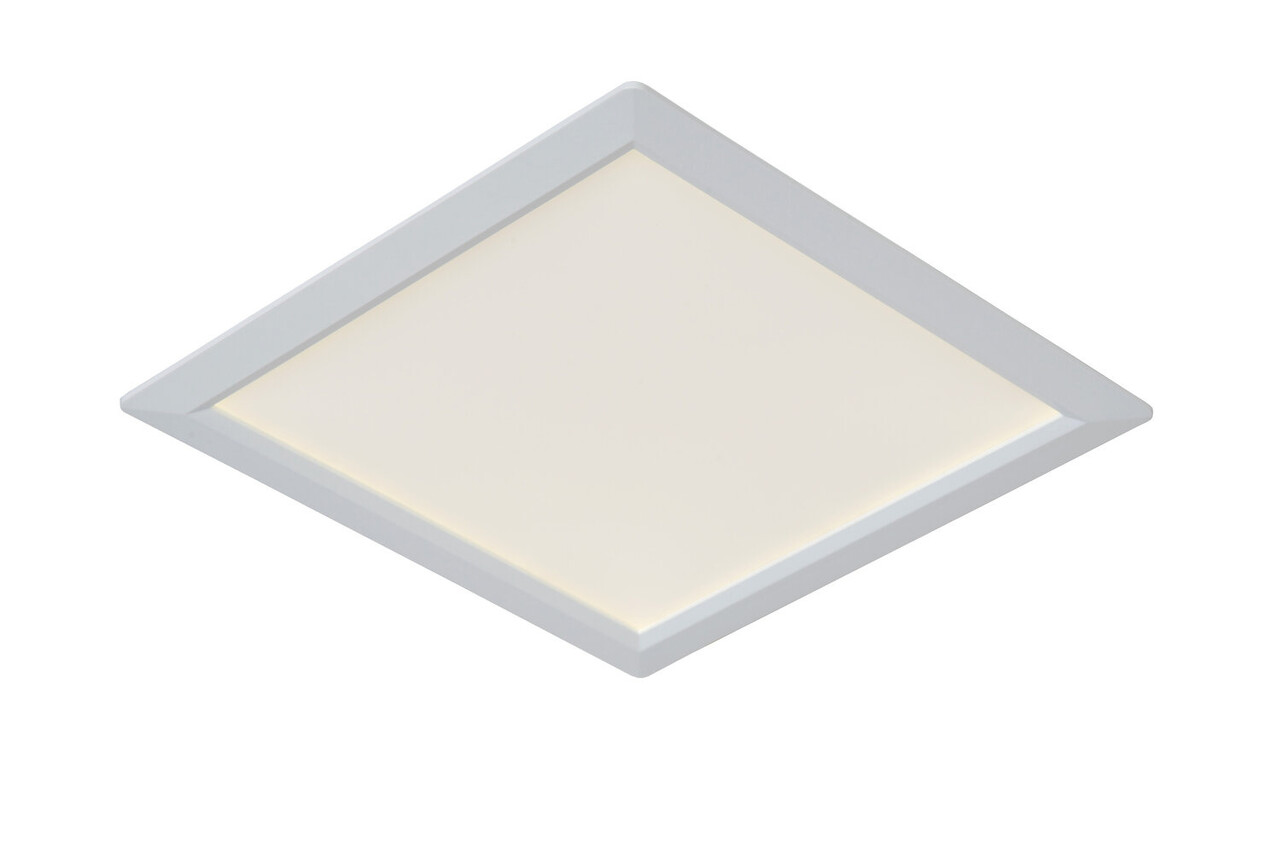Lucide TENDO-LED - Plafonnière - LED - 1x18W 3000K - Wit Lucide TENDO-LED - Plafonnière - LED - 1x18W 3000K - Wit