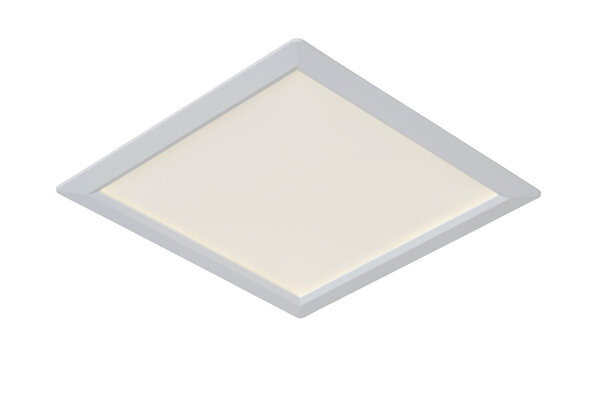 Lucide TENDO-LED - Plafonnière - LED - 1x18W 3000K - Wit Lucide TENDO-LED - Plafonnière - LED - 1x18W 3000K - Wit